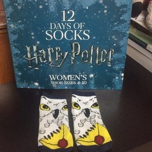 Low cut socks from 12 days of socks Harry Potter
